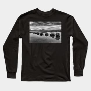 Rocks at Loch Lomond Long Sleeve T-Shirt